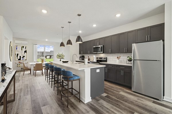kitchen at Springside Middletown Apartments
