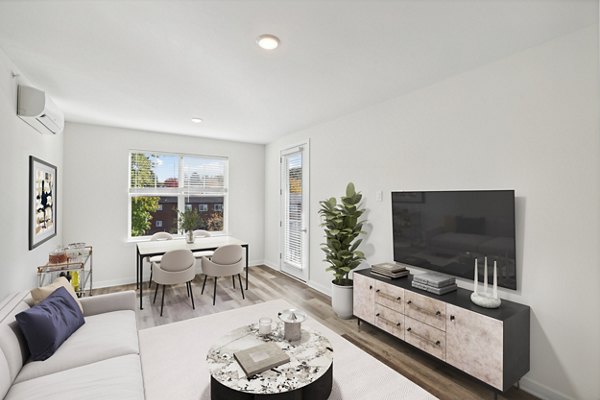 living room at Springside Middletown Apartments