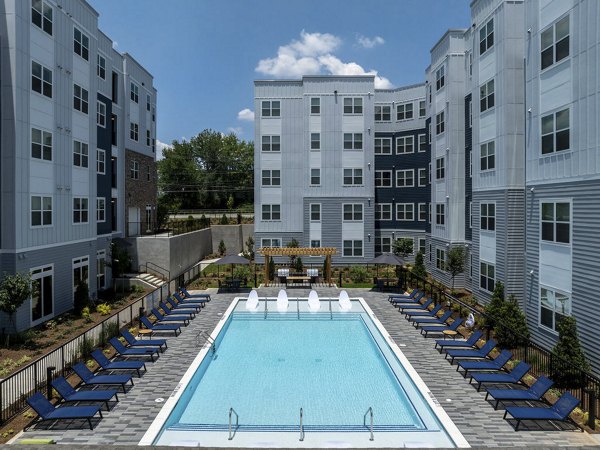 pool at The Clara by Broadstone Apartments