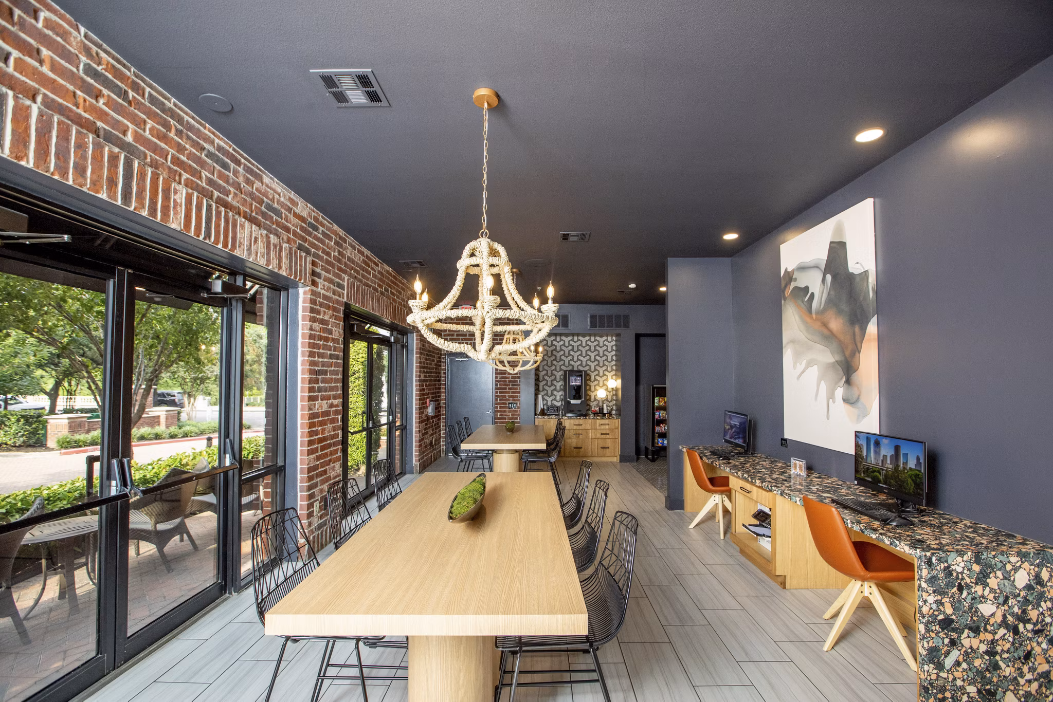 Clubhouse/Lobby at Sabine Street Lofts Apartments
