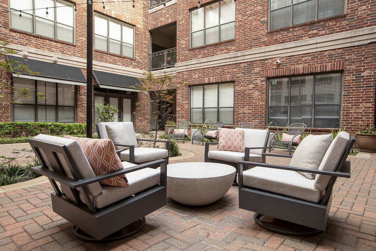 Lounge at Sabine Street Lofts (2 of 2)
