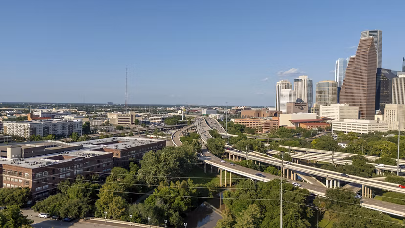 view at Sabine Street Lofts