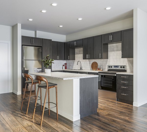 rendering at Wildwood Luxury Urban Homes Apartments
