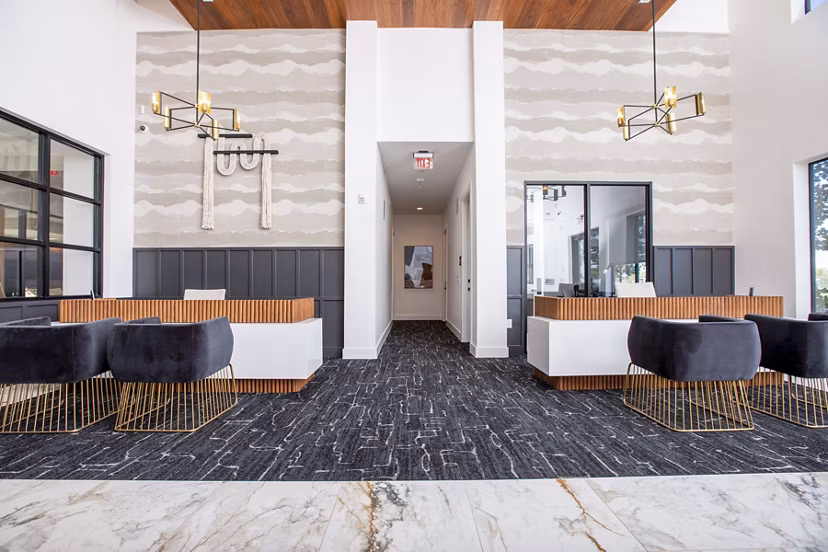clubhouse at Lenox at the Grid Apartments