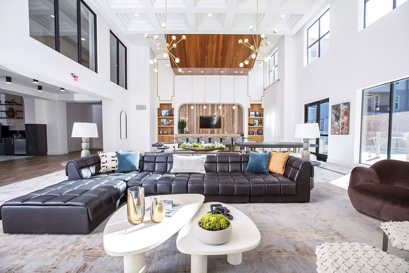 clubhouse at Lenox at the Grid Apartments