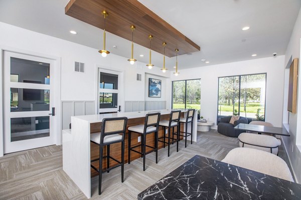 clubhouse at Lenox at the Grid Apartments