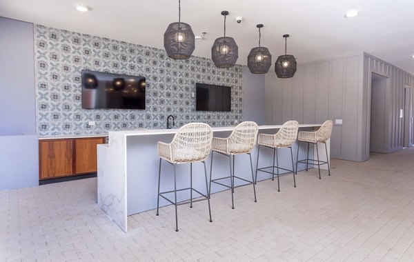 clubhouse at Lenox at the Grid Apartments