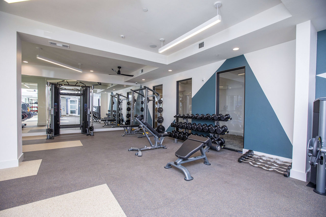Gym at Lenox At The Grid (1 of 3)
