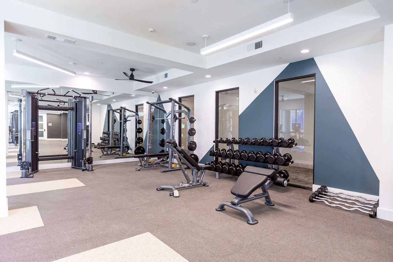 Gym at Lenox At The Grid (3 of 3)