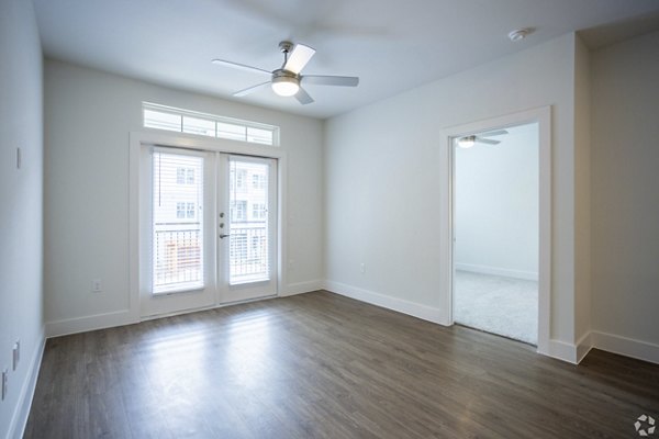 living room at Lenox at the Grid Apartments