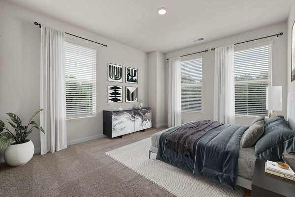 bedroom at Gladwen Wendell Falls Apartments