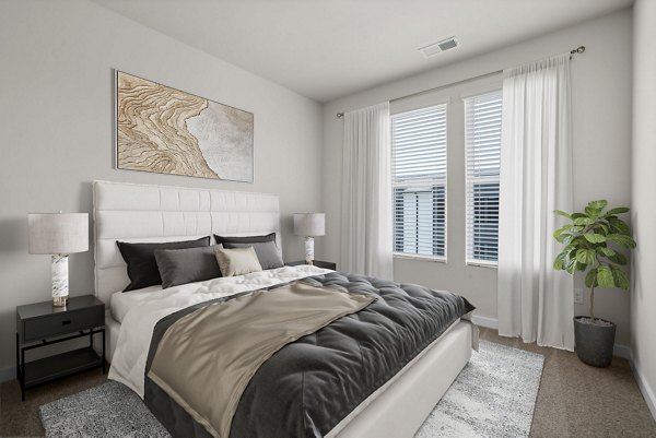 bedroom at Gladwen Wendell Falls Apartments