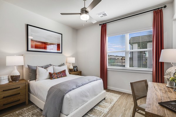 bedroom at Yardly Elevon Apartments