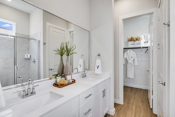 bathroom at Yardly Elevon Apartments