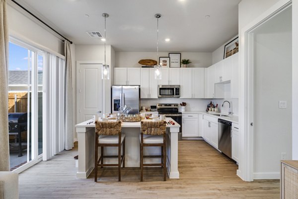 kitchen at Yardly Elevon Apartments 