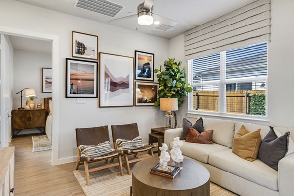 living room at Yardly Elevon Apartments 