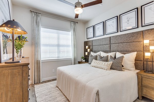 bedroom at Yardly Elm Apartments