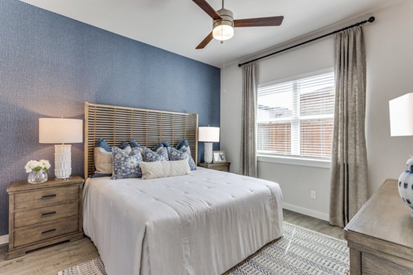 bedroom at Yardly Elm Apartments