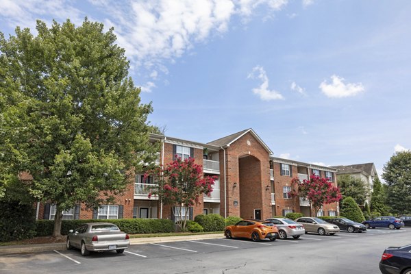 exterior at Westmont Commons Apartments