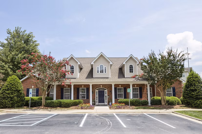 exterior at Westmont Commons Apartments 