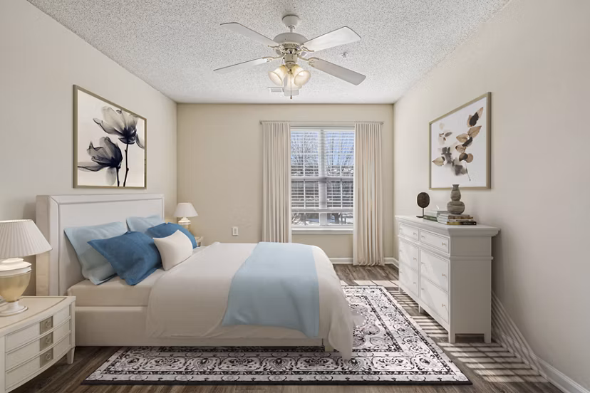 bedroom at Westmont Commons Apartments 