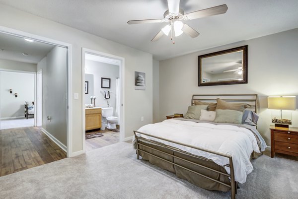 bedroom at Westmont Commons Apartments