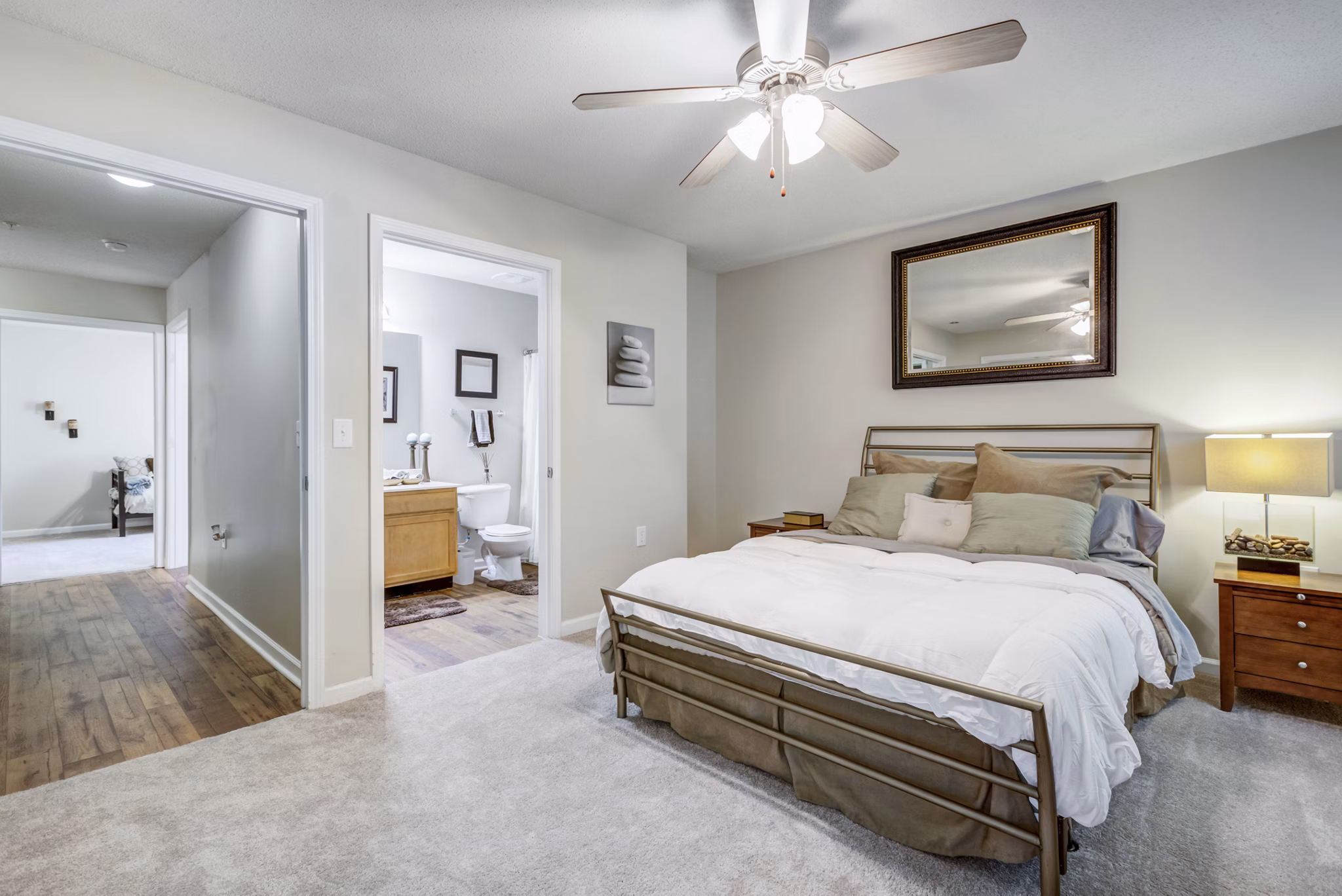 bedroom at Westmont Commons Apartments 