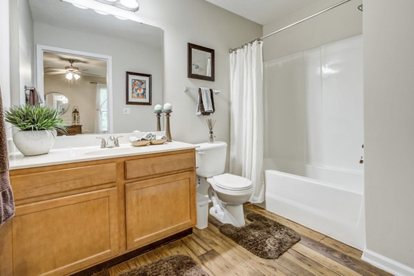 bathroom at Westmont Commons Apartments