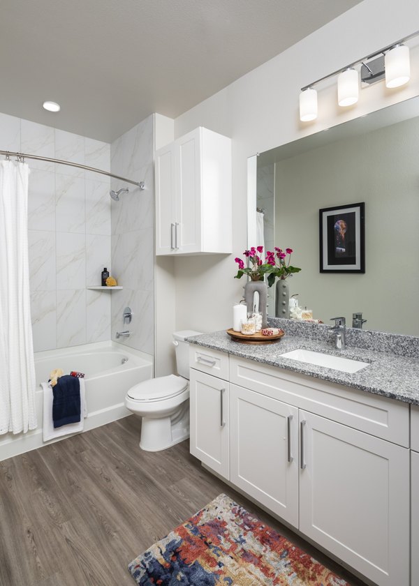 bathroom at Broadstone EADO Apartments