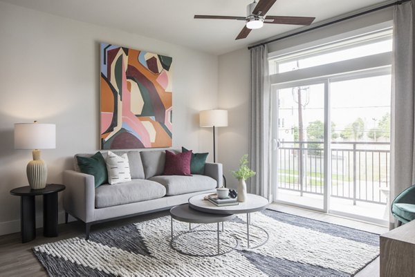 living room at Broadstone EADO Apartments