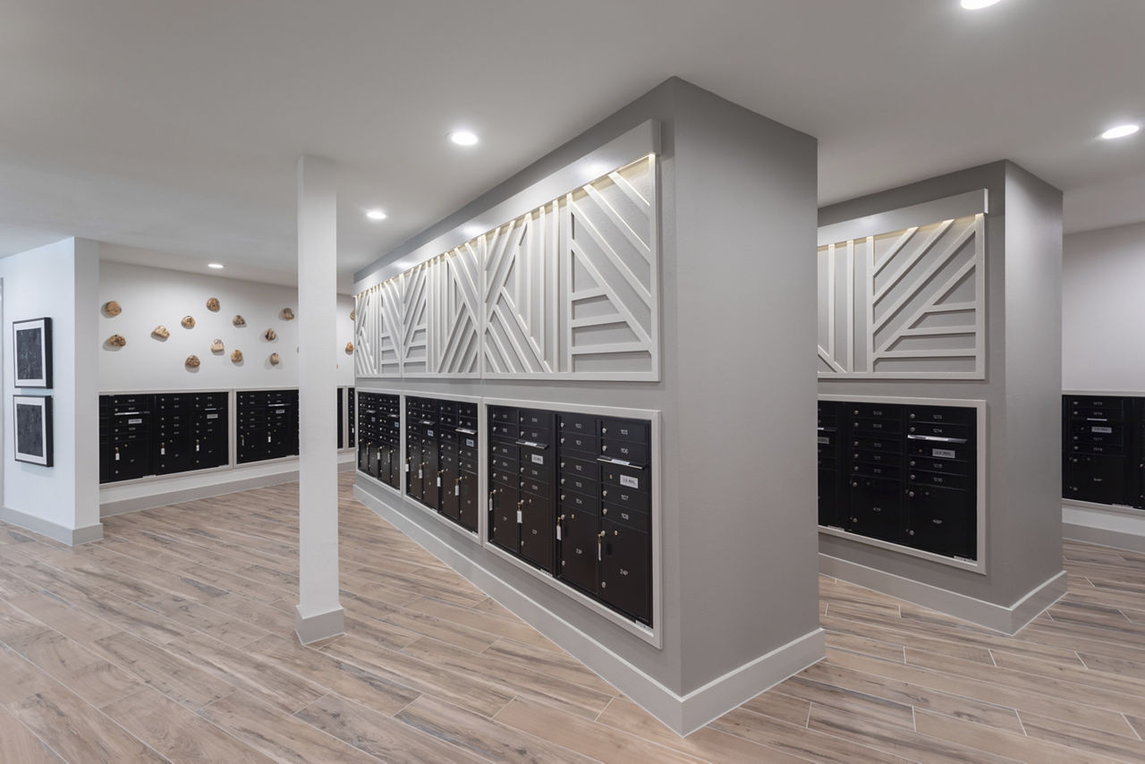 Mailroom at Broadstone Baybrook