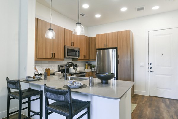 kitchen at The Opal Apartments