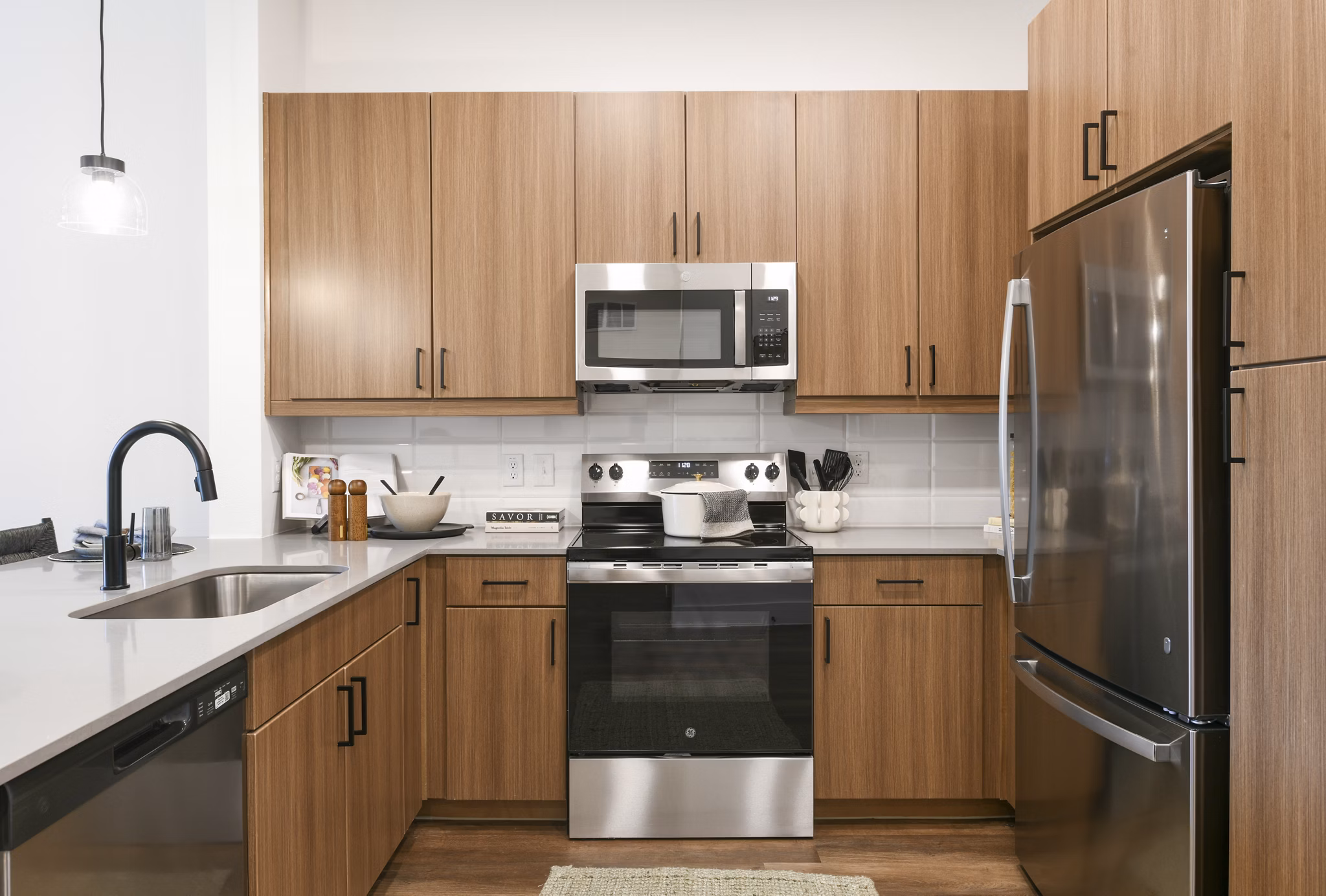 kitchen at The Opal Apartments