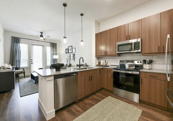 kitchen at The Opal Apartments