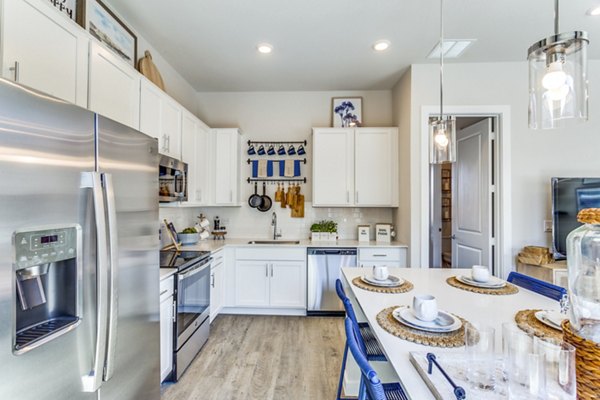 kitchen at Yardly Cross Creek Meadows Apartments