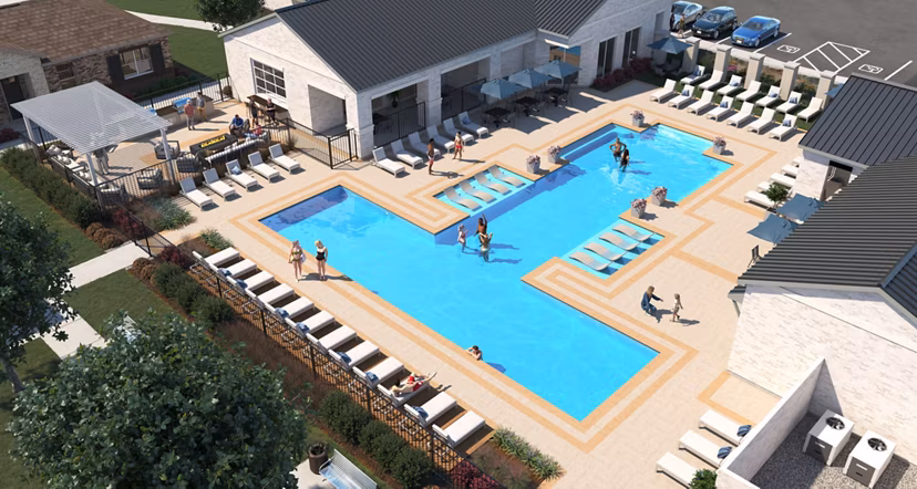 rendering at Yardly Cross Creek Meadows Apartments