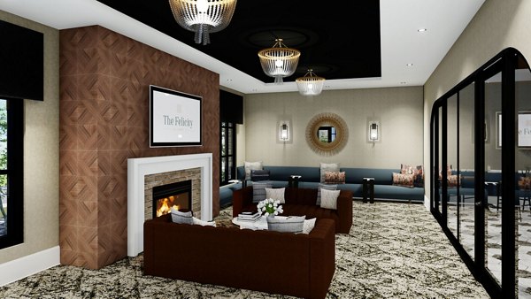 rendering at The Felicity on Perry Apartments