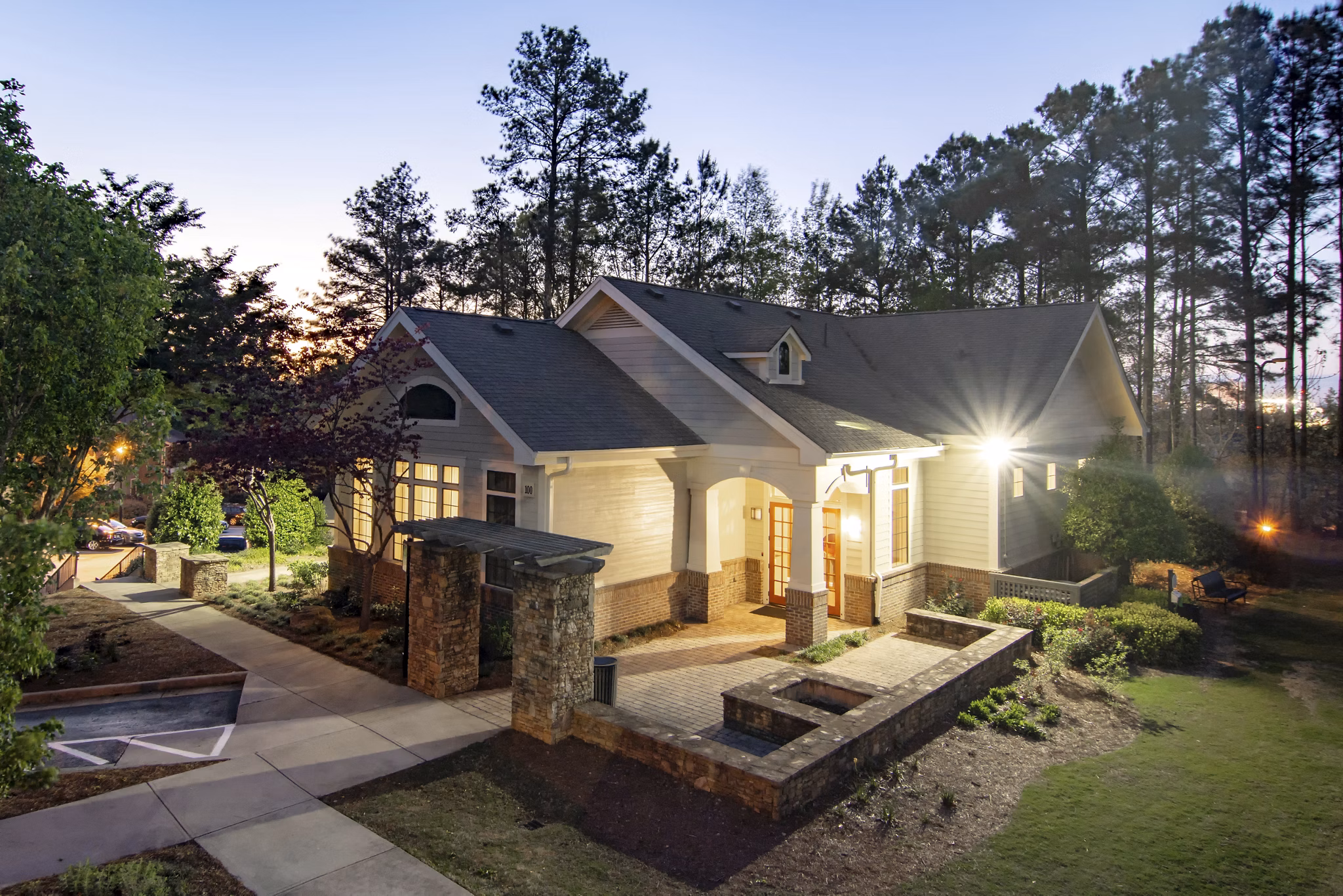 exterior at The Peak Apartments