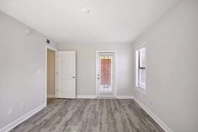 bedroom at The Peak Apartments