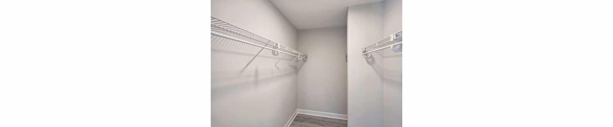 closet at The Peak Apartments