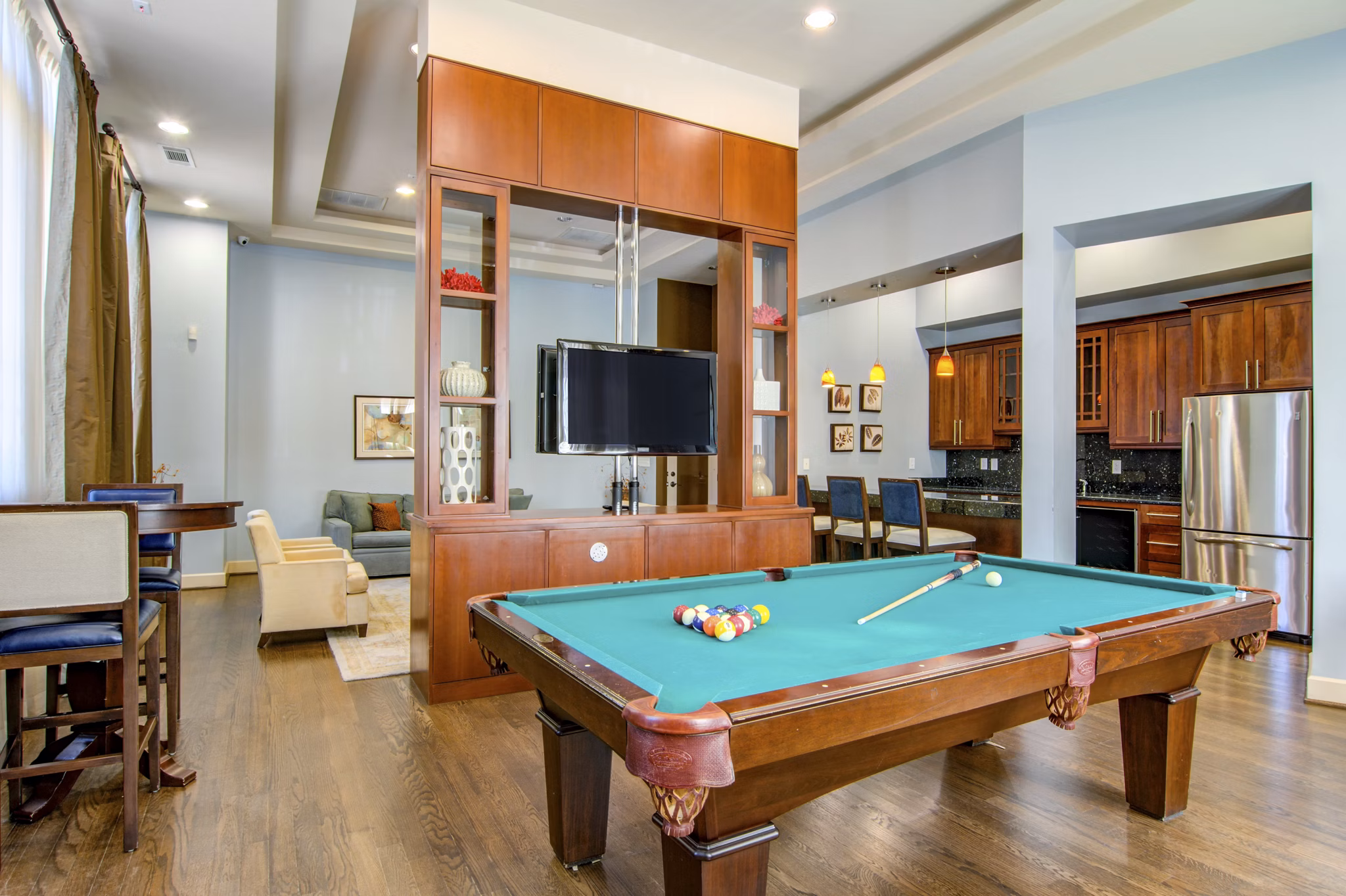 clubhouse at The Peak Apartments
