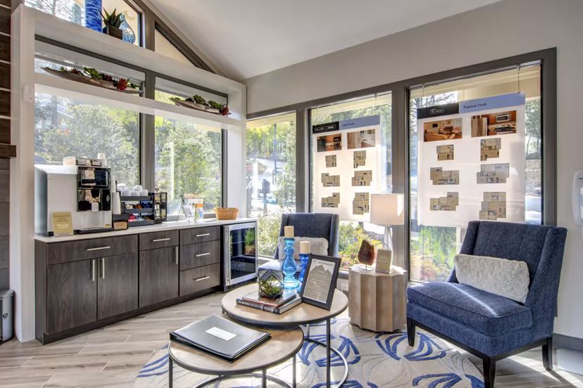 clubhouse at The Peak Apartments
