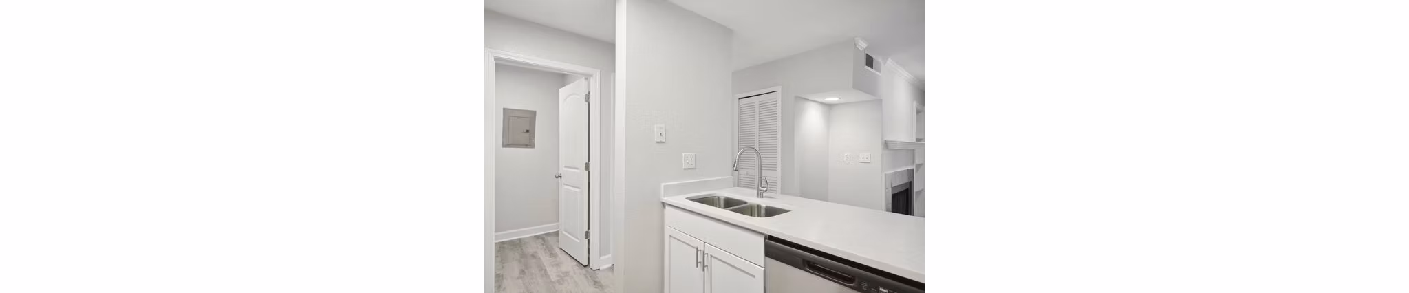 kitchen at The Peak Apartments