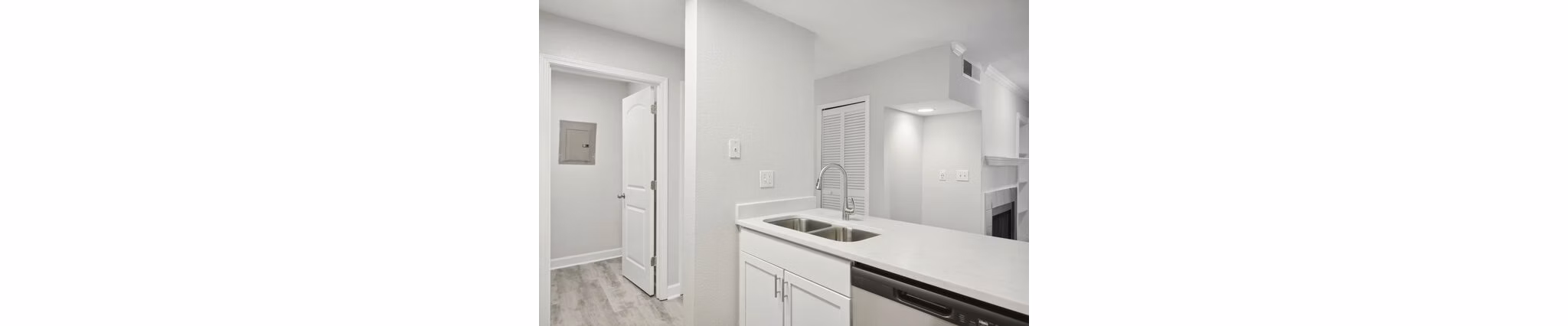 kitchen at The Peak Apartments