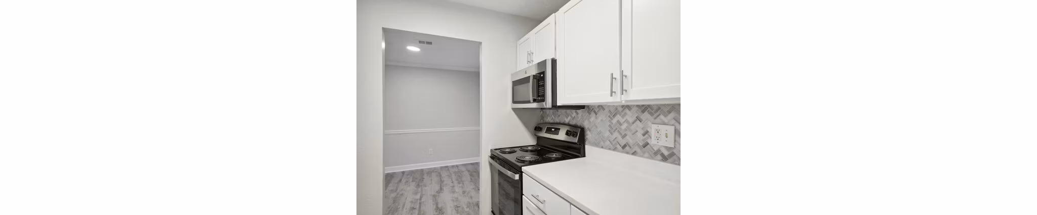 kitchen at The Peak Apartments