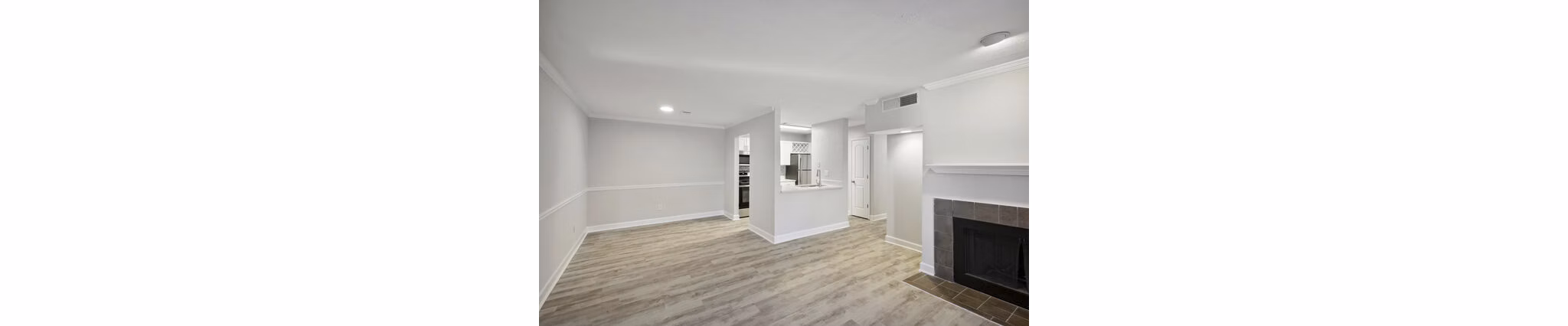 living room at The Peak Apartments