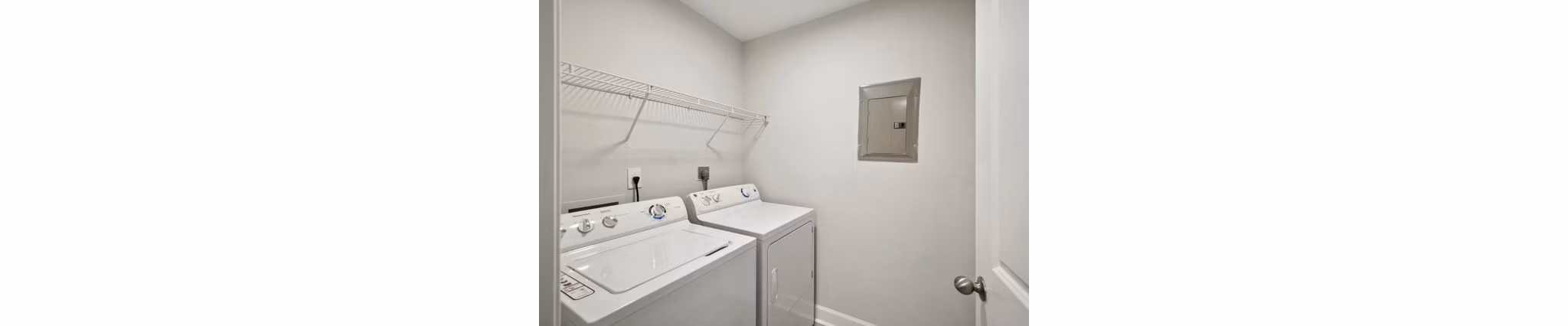 laundry room at The Peak Apartments