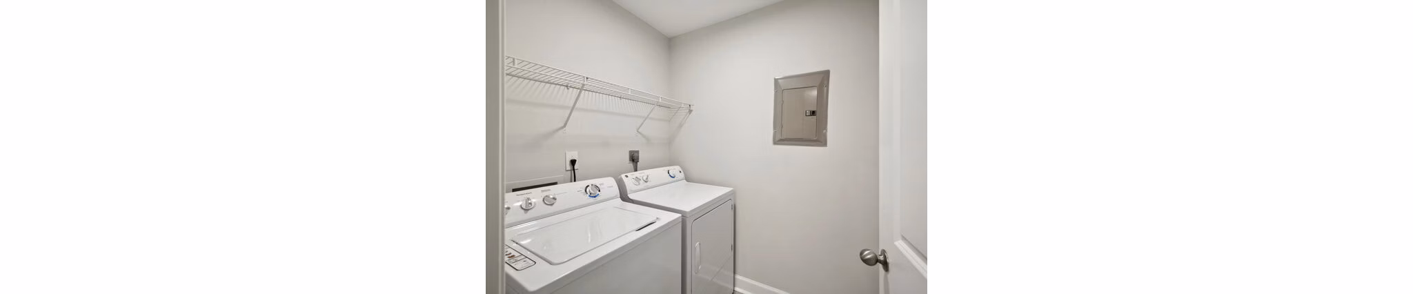 laundry room at The Peak Apartments