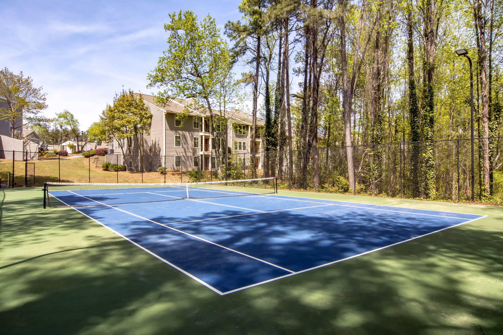 sport court at The Peak Apartments