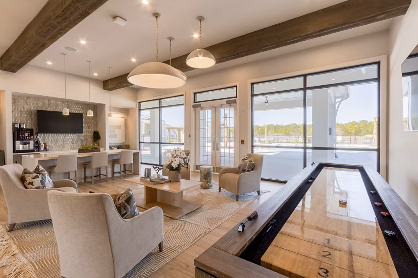 gameroom at Abrazo at Waterway Hills Apartments